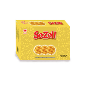 Bánh Quy Trứng Sữa Vị Pho Mát Sozoll Hải Hà Hộp 400g x Thùng 8 Hộp