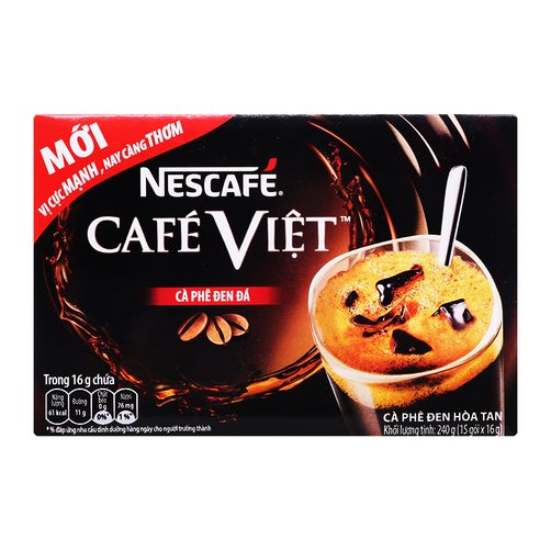 Cà Phê Đen Đá Café Việt Nescafé Hộp 240g - Cung cấp thực phẩm Csfood