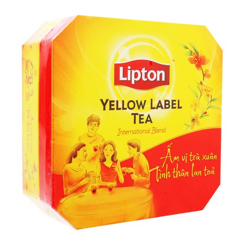 Trà túi lọc nhãn vàng Lipton hộp 60g.2