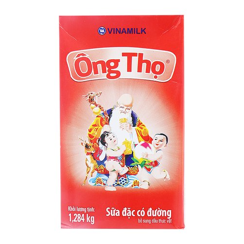 Sữa Đặc Có Đường Ông Thọ Vinamilk Hộp 1,284kg - Cung cấp thực phẩm ...