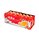 Bánh Hura Swissroll Trứng Cuộn Kem Hương Dâu hộp 360g