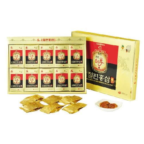 Hồng Sâm Hàn Quốc Tẩm Mật Ong hộp 10 gói x 30g