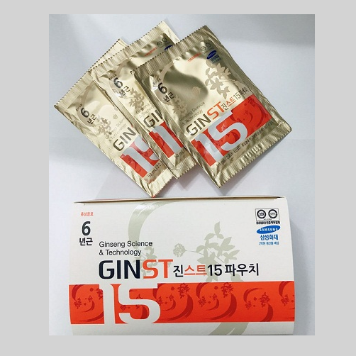 Nước Cốt Hồng Sâm Hàn Quốc Ginst15 Hộp 6 gói