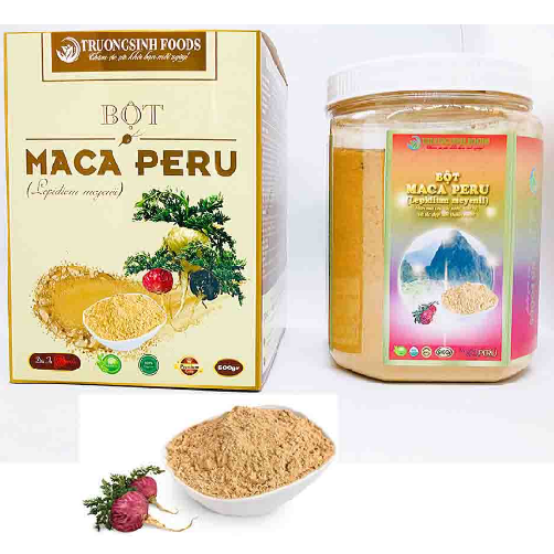 Bột Maca Peru Đỏ Truong Sinh Foods Hộp 500g