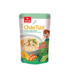 Cháo Tươi Thịt Gà Đậu Xanh Cà Rốt Vifon Gói 240g x Thùng 20 Gói