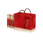 Nước Uống Hồng Sâm Hanppuri Thực Phẩm Cầu Tre Chai 120ml x Thùng 10 Chai