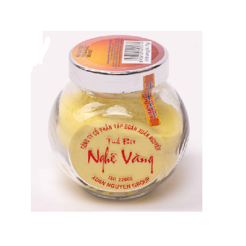 Tinh Bột Nghệ Vàng Xuân Nguyên Hũ 75g