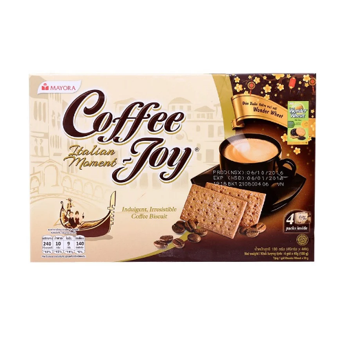 Banh Quy Ca Phe Coffee Joy Hop 180g