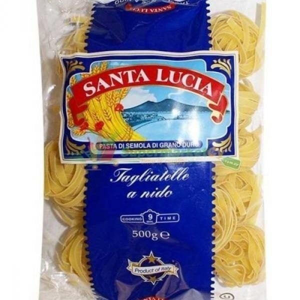 Mì Ý Fettuccine Tagliatelle Nido 131 (Santa Lucia) Gói 500g x Thùng 12 Gói